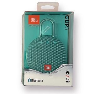 JBL Clip 3 Bluetooth Speaker Teal